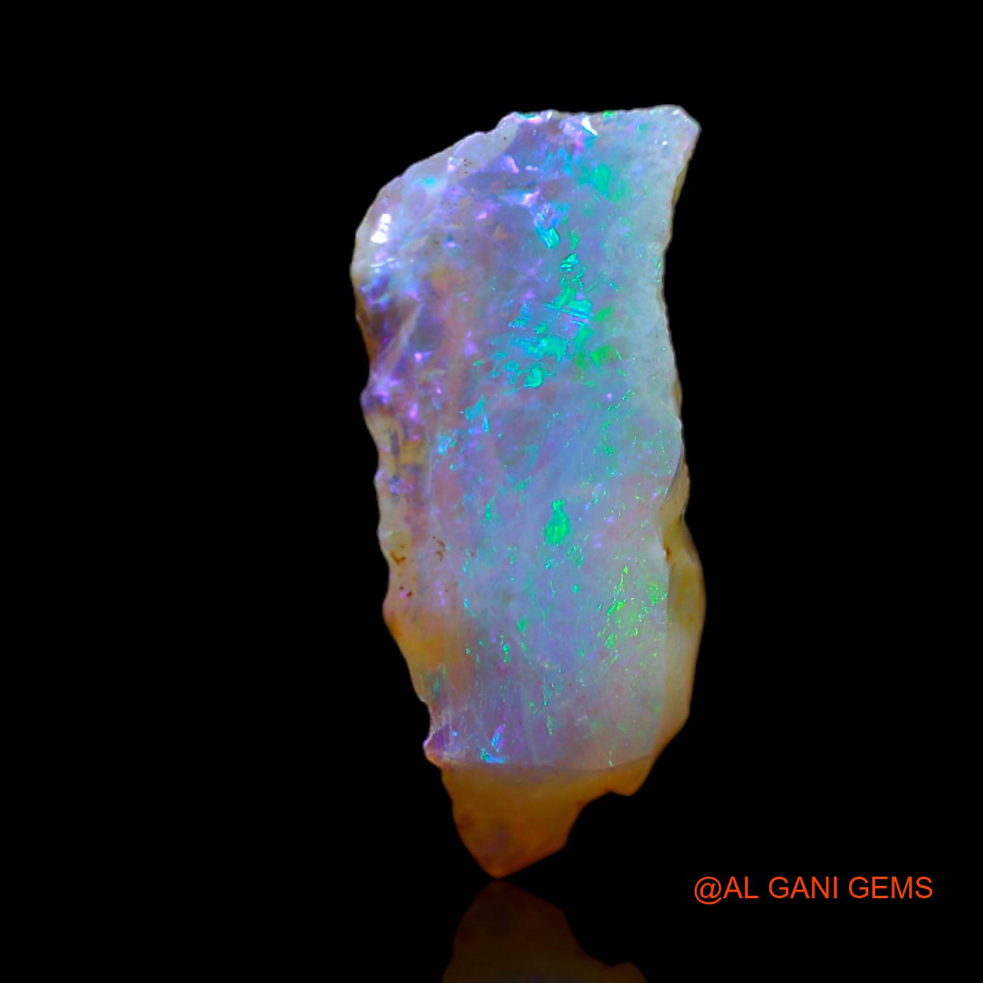 2.30 Cts Natural Australian Fire Opal Loose Gemstone Fancy Rough 15x8x5 mm RB-215
