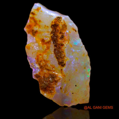 2.30 Cts Natural Australian Fire Opal Loose Gemstone Fancy Rough 15x8x5 mm RB-215