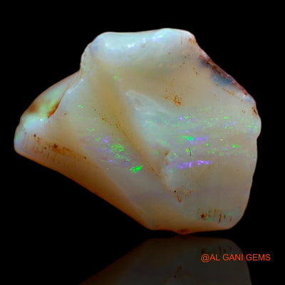 Natural Fire Opal Gemstone 5.00 Cts Loose Fancy Rough From Australia 12x10x7 mm RB-216