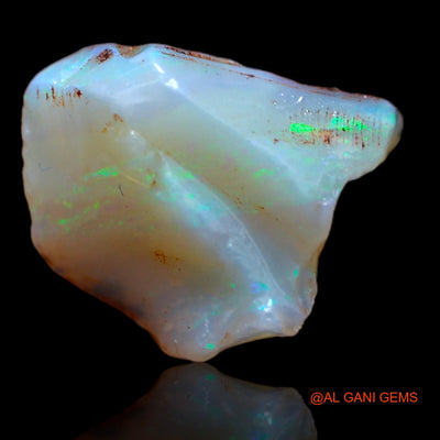 Natural Fire Opal Gemstone 5.00 Cts Loose Fancy Rough From Australia 12x10x7 mm RB-216