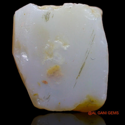 Natural Untreated Fire Opal Loose Gemstone Fancy Rough From Australia 6.50 Cts 12x10x6 mm RB-217