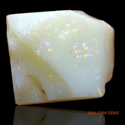 Natural Fire Opal Gemstone 5.80 Cts Loose Fancy Rough From Australia 12x10x6 mm RB-218