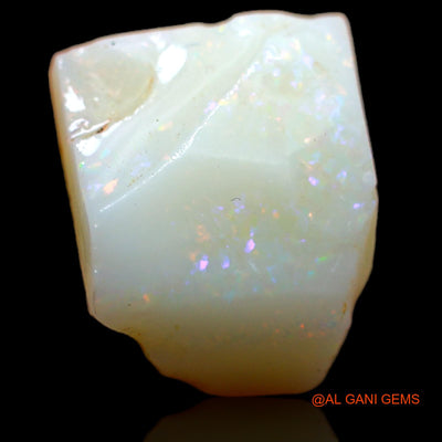 Natural Fire Opal Gemstone 5.80 Cts Loose Fancy Rough From Australia 12x10x6 mm RB-218
