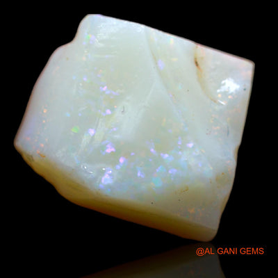 Natural Fire Opal Gemstone 5.80 Cts Loose Fancy Rough From Australia 12x10x6 mm RB-218