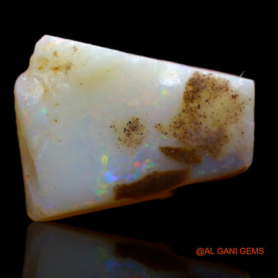 Natural Fire Opal Gemstone 3.60 Cts Loose Fancy Rough From Australia 14x11x4 mm RB-222