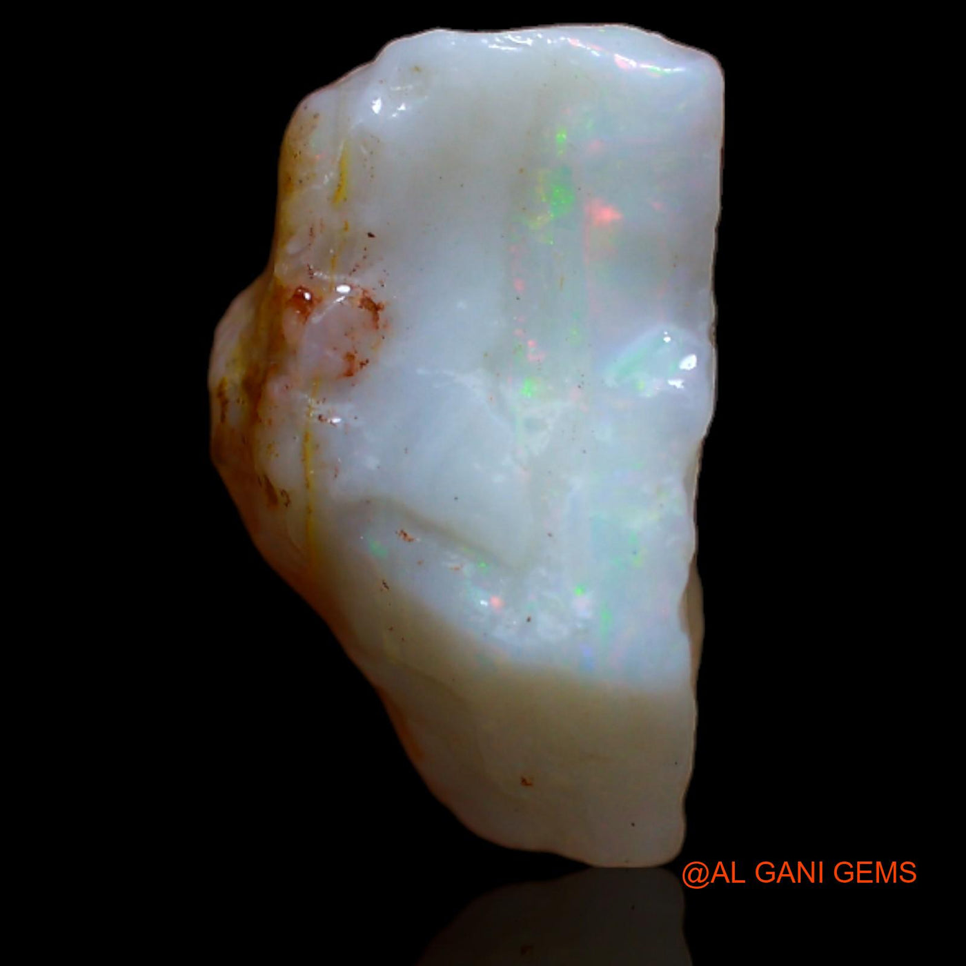 5.00 Cts Unheated Australian Fire Opal Loose Gemstone Fancy Rough Natural 13x9x8 mm RB-223
