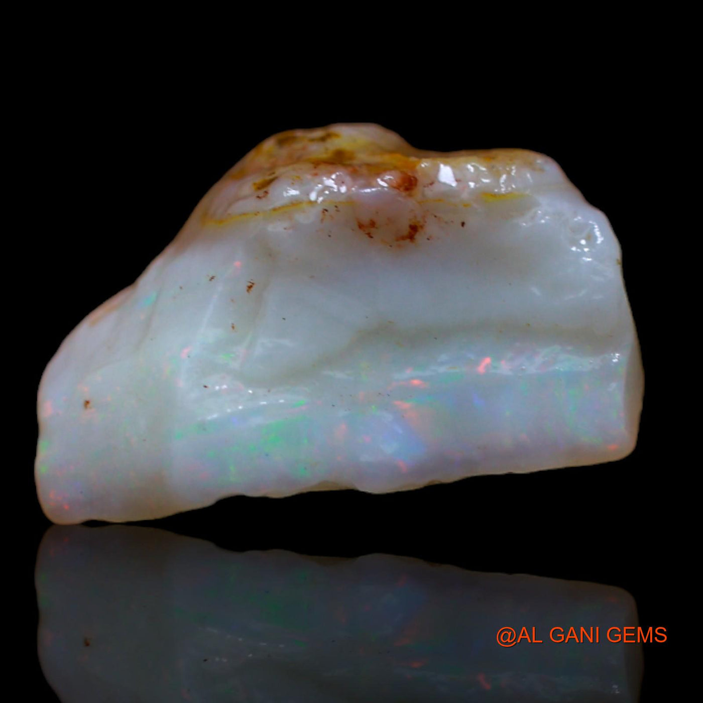 5.00 Cts Unheated Australian Fire Opal Loose Gemstone Fancy Rough Natural 13x9x8 mm RB-223