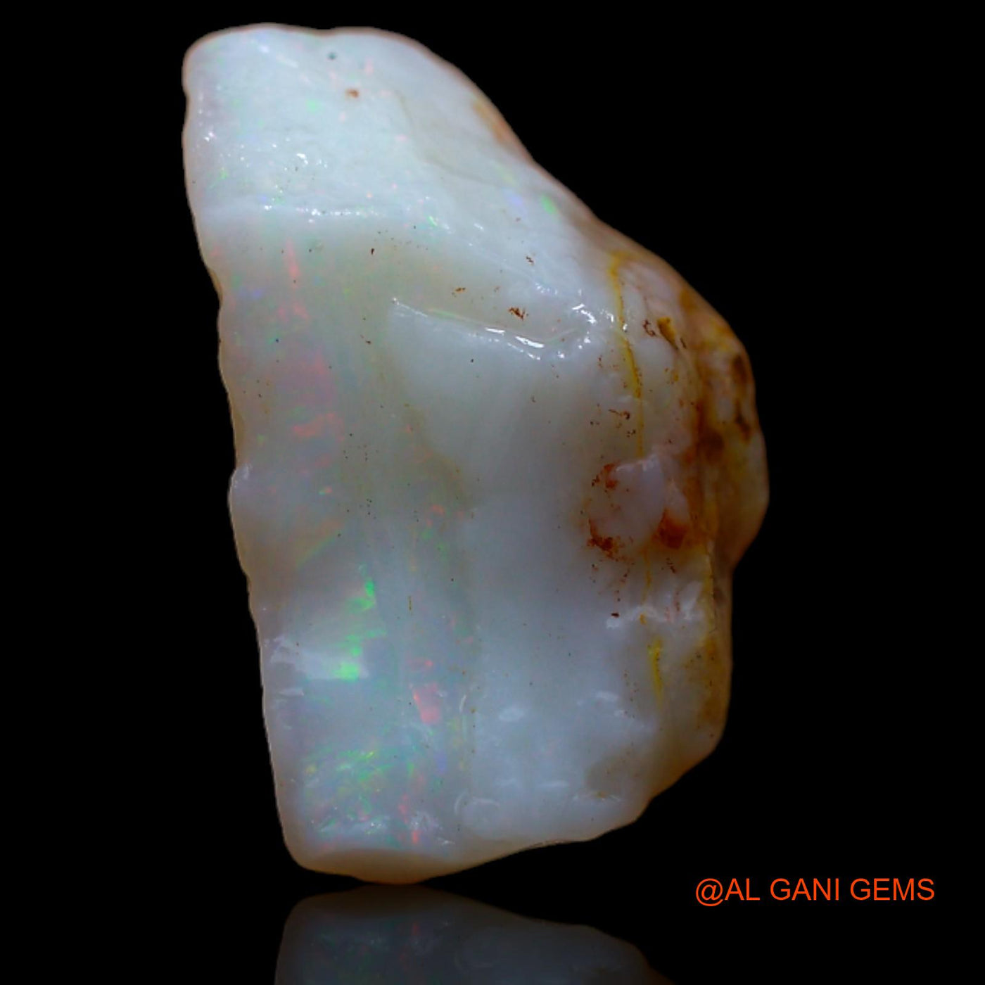 5.00 Cts Unheated Australian Fire Opal Loose Gemstone Fancy Rough Natural 13x9x8 mm RB-223