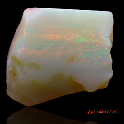 Natural Untreated Fire Opal Loose Gemstone Fancy Rough From Australia 4.00 Cts 13x11x4 mm RB-224