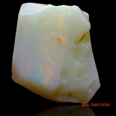 Natural Untreated Fire Opal Loose Gemstone Fancy Rough From Australia 4.00 Cts 13x11x4 mm RB-224