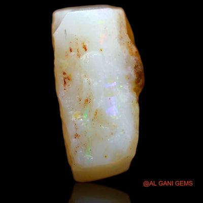 Natural Fire Opal Gemstone 6.50 Cts Loose Fancy Rough From Australia 13x10x6 mm RB-225