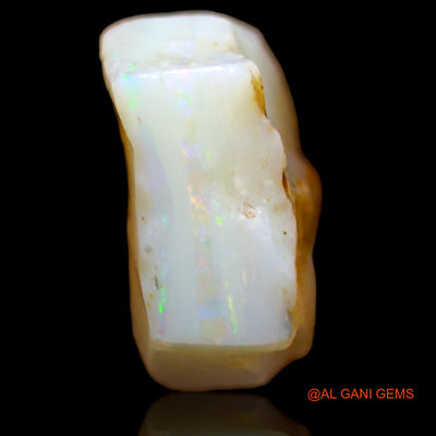 Natural Fire Opal Gemstone 6.50 Cts Loose Fancy Rough From Australia 13x10x6 mm RB-225