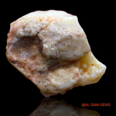 6.55 Cts Natural Australian Fire Opal Loose Gemstone Fancy Rough 12x12x7 mm RB-22