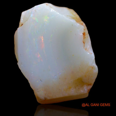 Natural Fire Opal Gemstone 6.30 Cts Loose Fancy Rough From Australia 14x10x6 mm RB-238