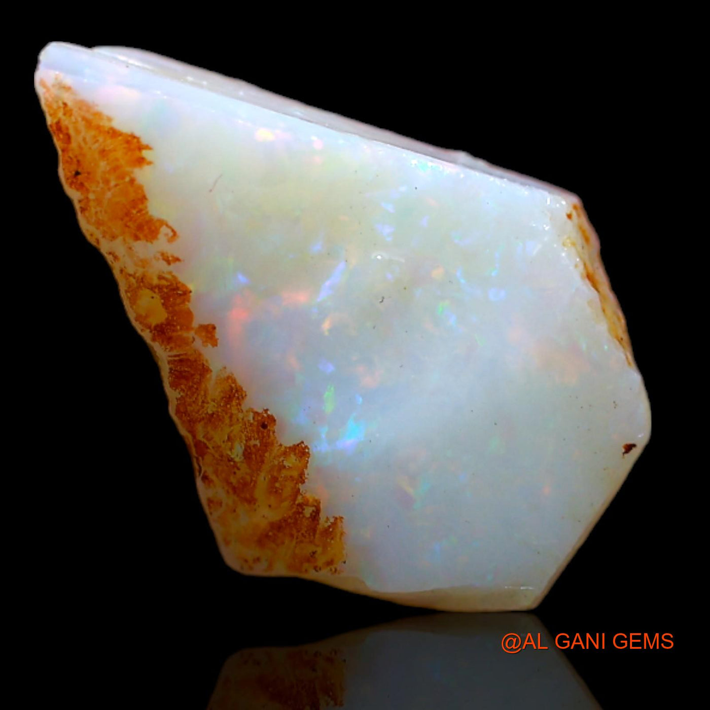 4.00 Cts Natural Australian Fire Opal Fancy Rough Loose Gemstone For Jewelry 16x10x5 mm RB-239