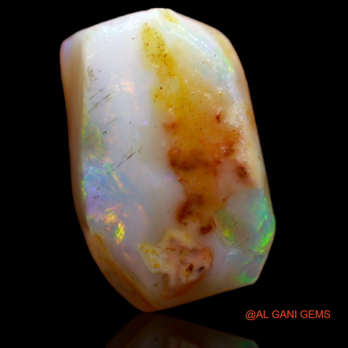 4.90 Cts Unheated Australian Fire Opal Loose Gemstone Fancy Rough Natural 14x9x5 mm RB-23