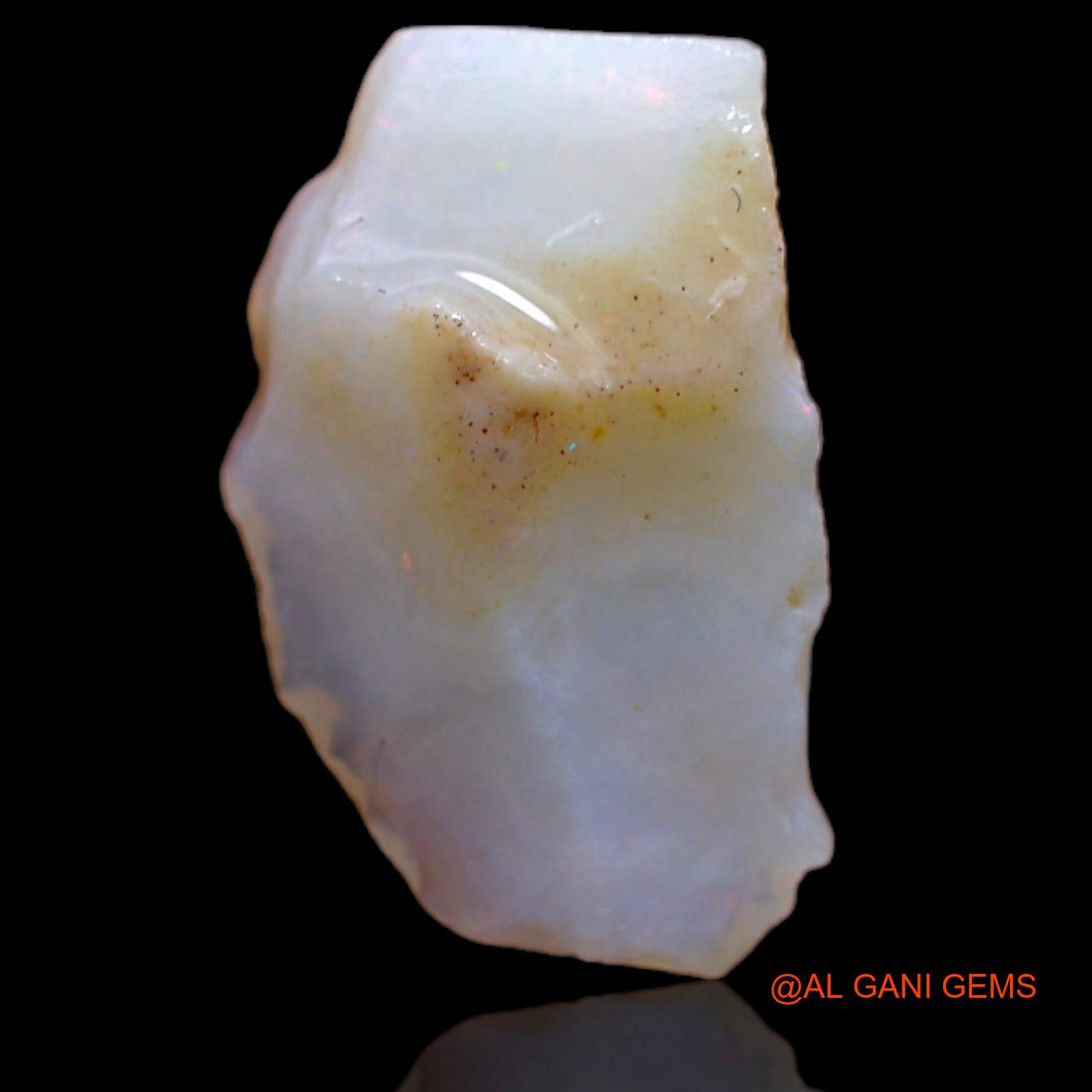 4.30 Cts Unheated Australian Fire Opal Loose Gemstone Fancy Rough Natural 16x9x4 mm RB-240