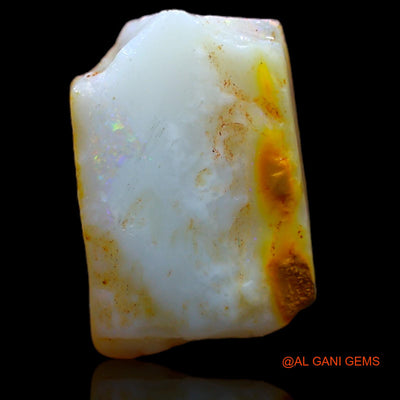 Natural Untreated Fire Opal Loose Gemstone Fancy Rough From Australia 5.00 Cts 14x10x4 mm RB-241