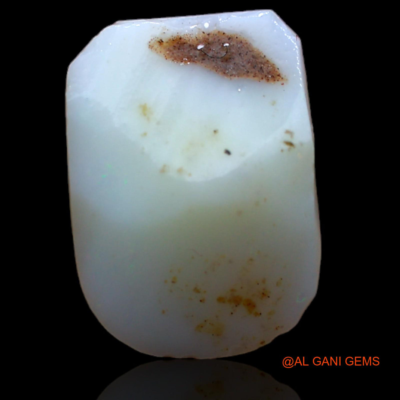 3.80 Cts Natural Australian Fire Opal Fancy Rough Loose Gemstone For Jewelry 14x10x4 mm RB-243