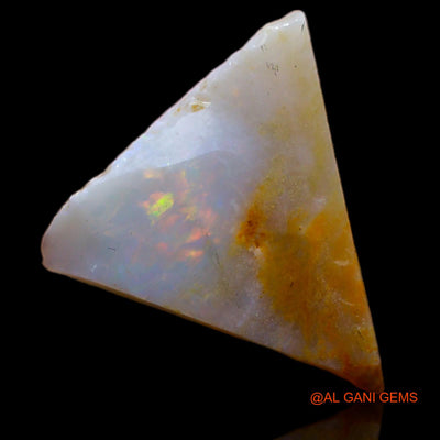 4.20 Cts Unheated Australian Fire Opal Loose Gemstone Fancy Rough Natural 14x14x5 mm RB-244