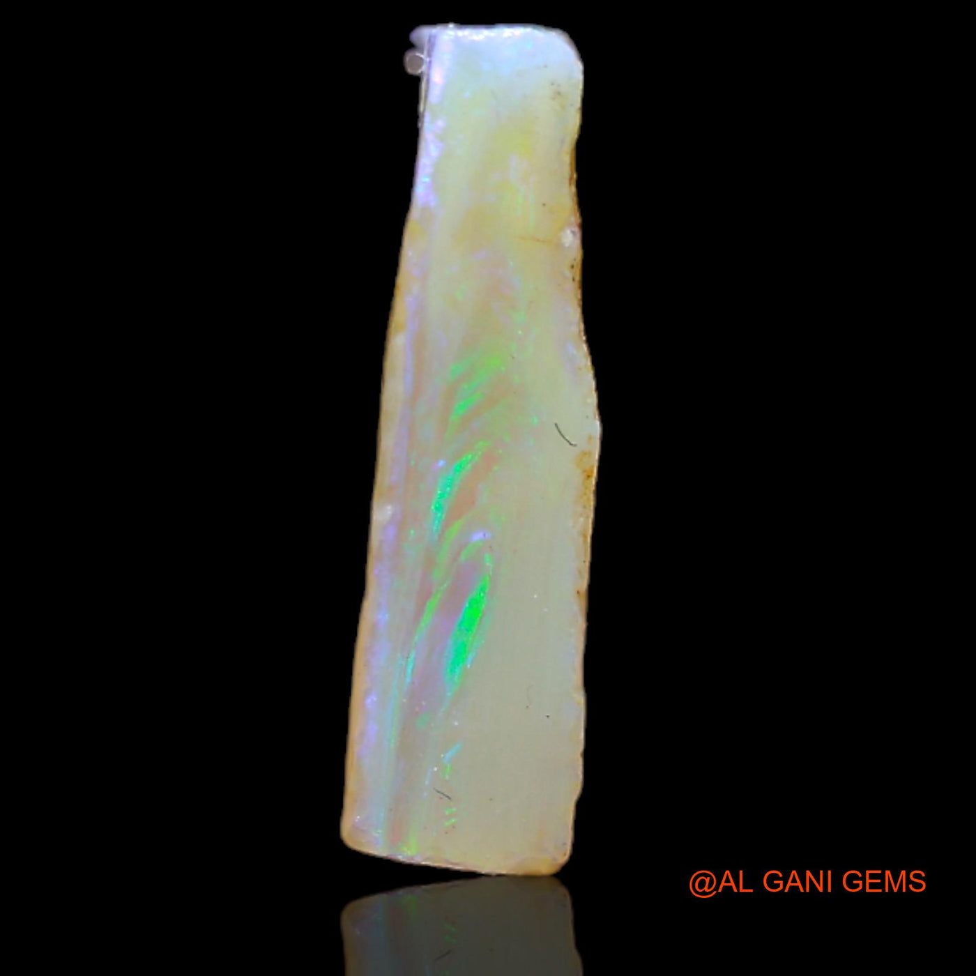 Natural Untreated Fire Opal Loose Gemstone Fancy Rough From Australia 4.10 Cts 13x10x3 mm RB-245
