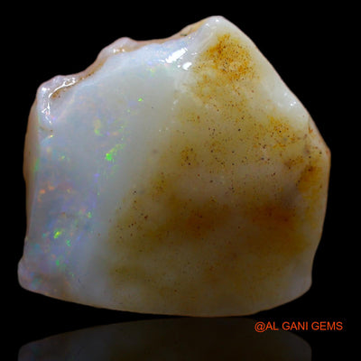 5.80 Cts Natural Australian Fire Opal Loose Gemstone Fancy Rough 14x13x5 mm RB-247