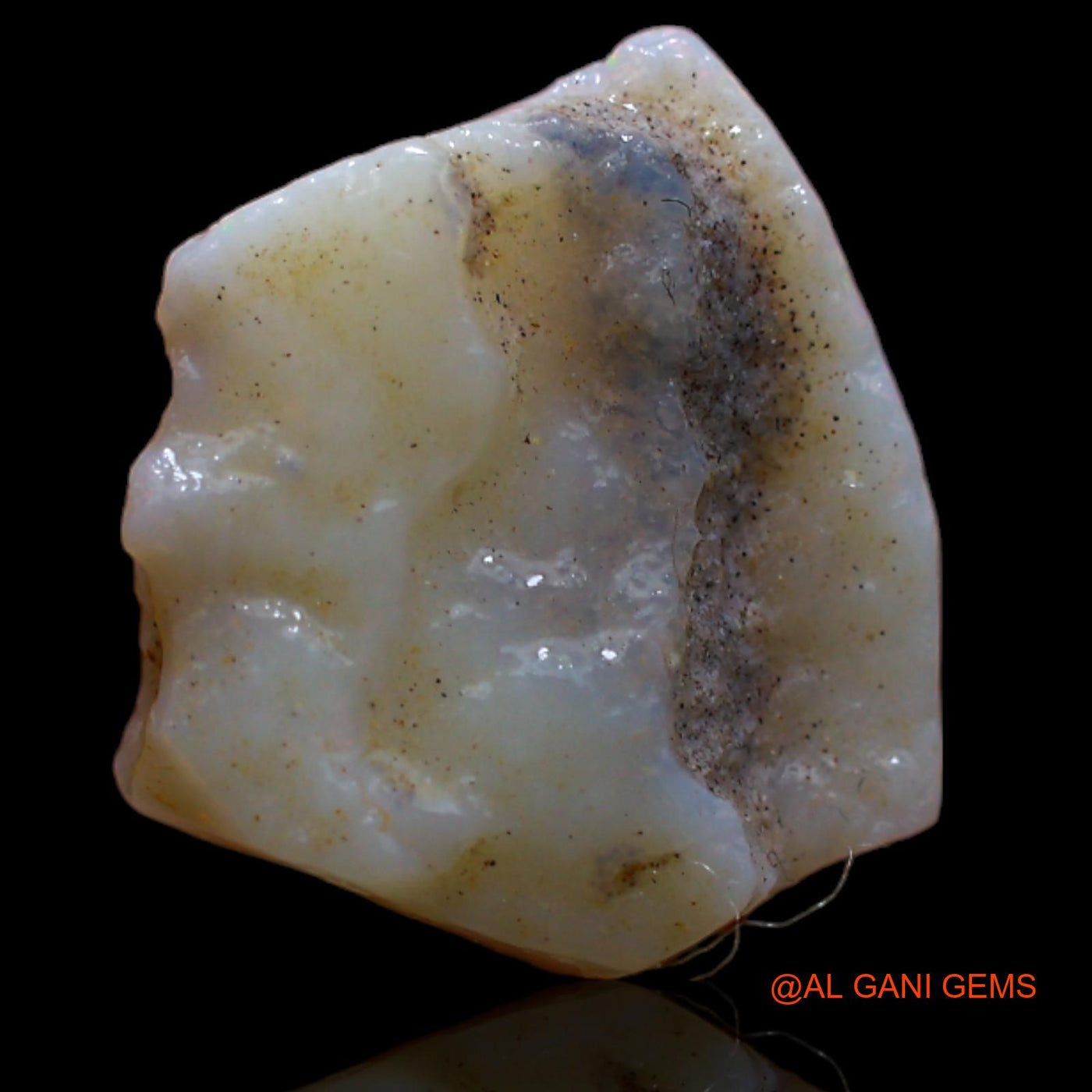 5.80 Cts Natural Australian Fire Opal Loose Gemstone Fancy Rough 14x13x5 mm RB-247