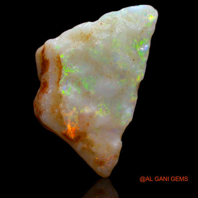 Natural Fire Opal Gemstone 3.40 Cts Loose Fancy Rough From Australia 17x11x3 mm RB-248
