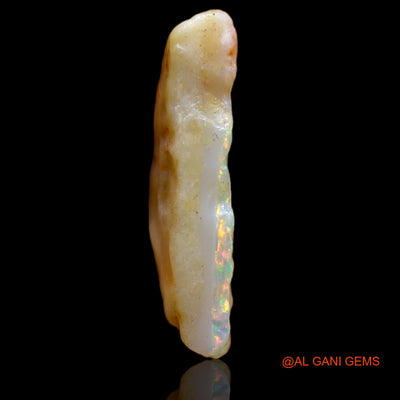 Natural Fire Opal Gemstone 3.40 Cts Loose Fancy Rough From Australia 17x11x3 mm RB-248