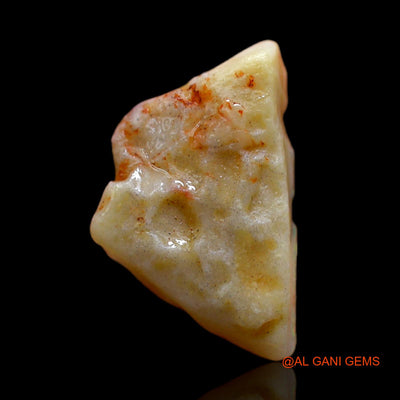 Natural Fire Opal Gemstone 3.40 Cts Loose Fancy Rough From Australia 17x11x3 mm RB-248