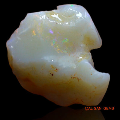 Natural Untreated Fire Opal Loose Gemstone Fancy Rough From Australia 5.40 Cts 15x14x6 mm RB-249