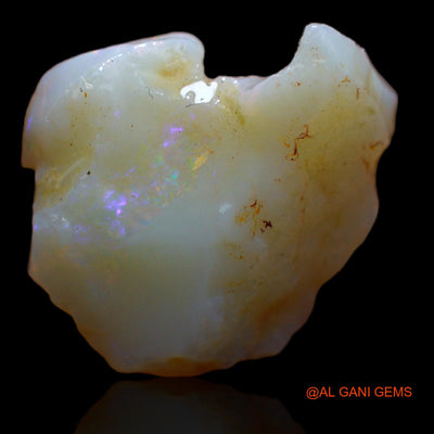 Natural Untreated Fire Opal Loose Gemstone Fancy Rough From Australia 5.40 Cts 15x14x6 mm RB-249