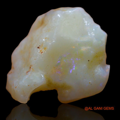 Natural Untreated Fire Opal Loose Gemstone Fancy Rough From Australia 5.40 Cts 15x14x6 mm RB-249