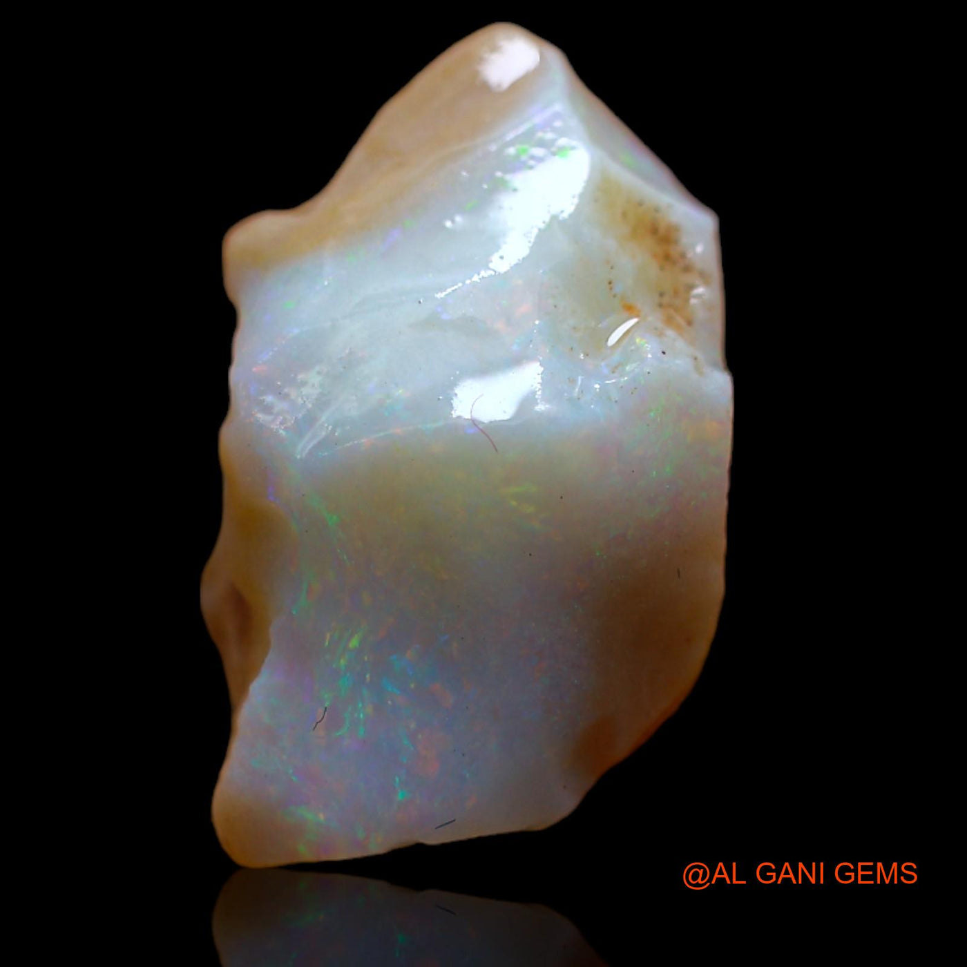 6.70 Cts Natural Australian Fire Opal Loose Gemstone Fancy Rough 14x12x8 mm RB-250