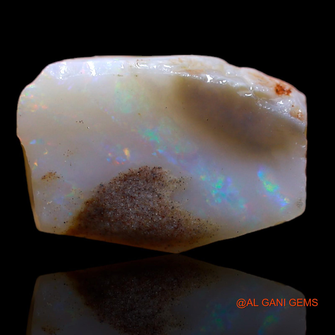 5.00 Cts Natural Australian Fire Opal Loose Gemstone Fancy Rough 15x10x4 mm RB-252