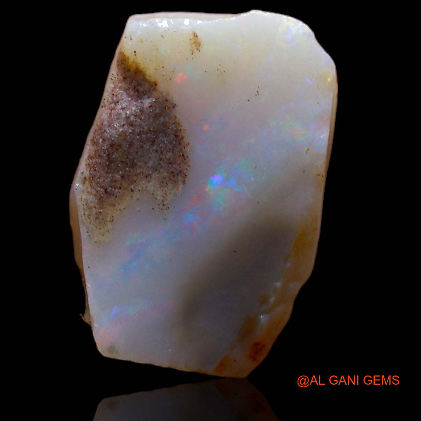 5.00 Cts Natural Australian Fire Opal Loose Gemstone Fancy Rough 15x10x4 mm RB-252