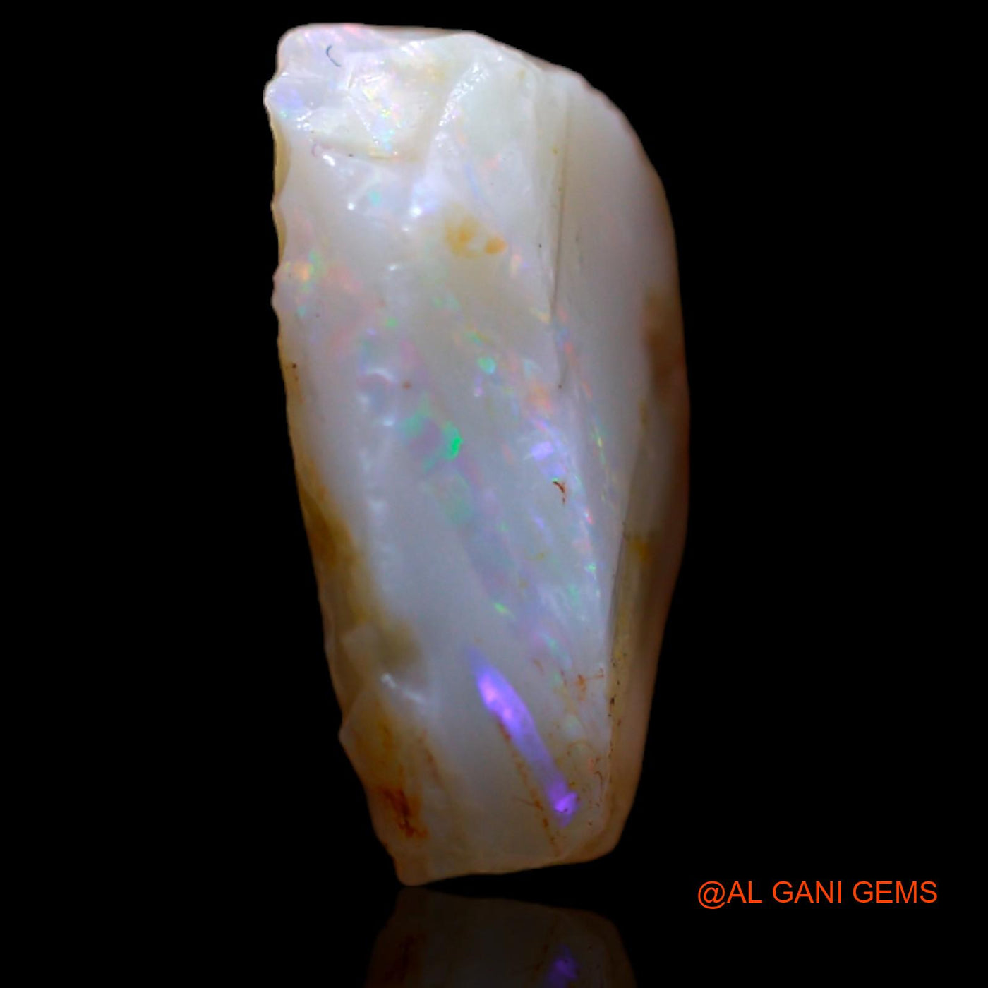 5.00 Cts Natural Australian Fire Opal Loose Gemstone Fancy Rough 15x10x4 mm RB-252