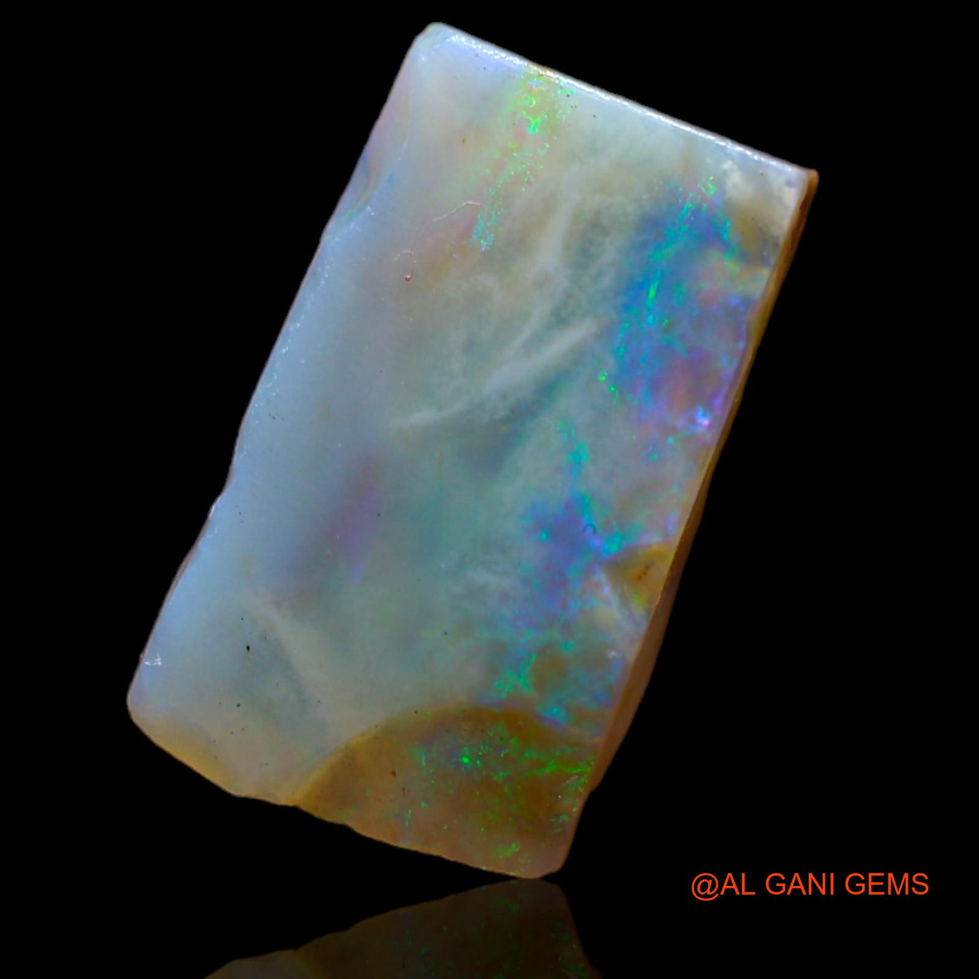 5.50 Cts Natural Australian Fire Opal Fancy Rough Loose Gemstone For Jewelry 15x8x5 mm RB-254