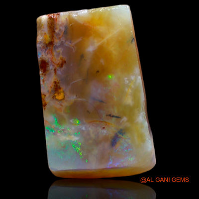5.50 Cts Natural Australian Fire Opal Fancy Rough Loose Gemstone For Jewelry 15x8x5 mm RB-254