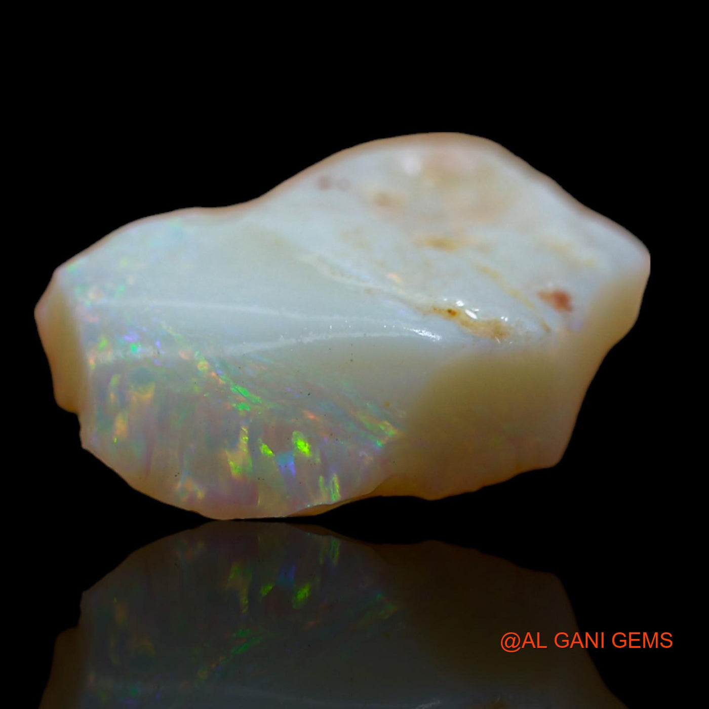 5.30 Cts Unheated Australian Fire Opal Loose Gemstone Fancy Rough Natural 15x10x5 mm RB-255