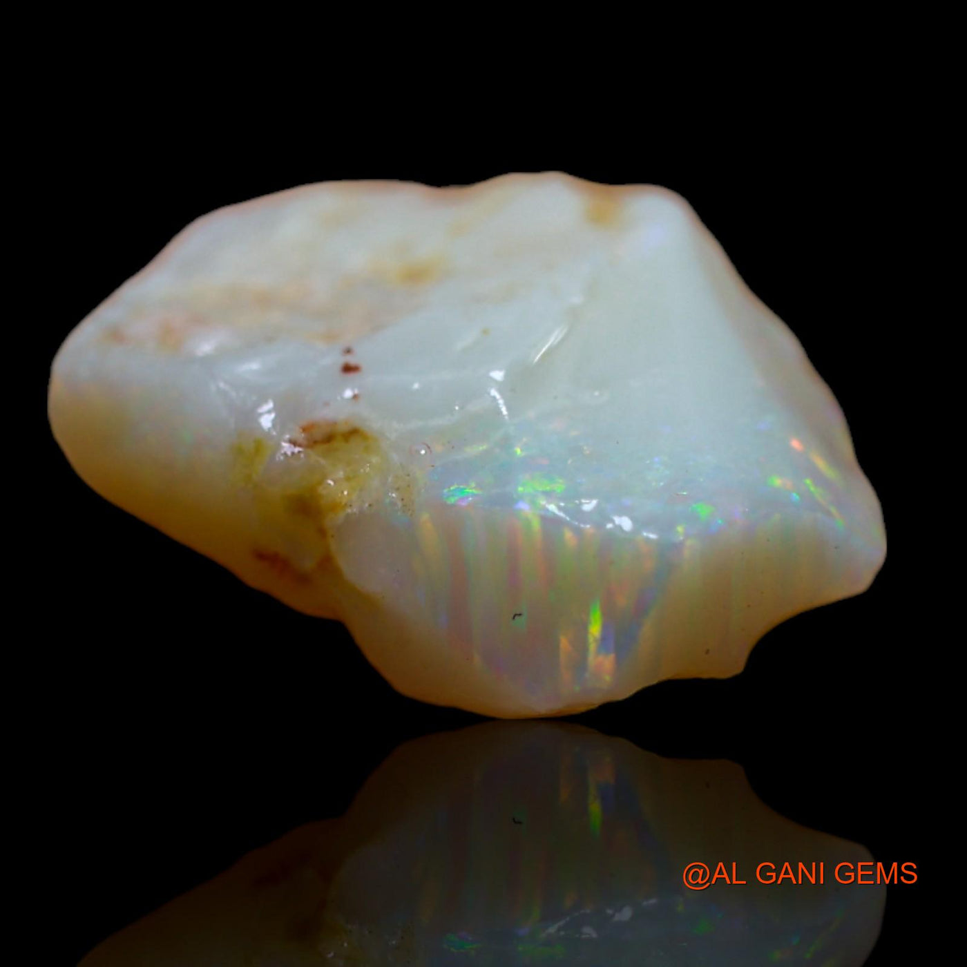 5.30 Cts Unheated Australian Fire Opal Loose Gemstone Fancy Rough Natural 15x10x5 mm RB-255