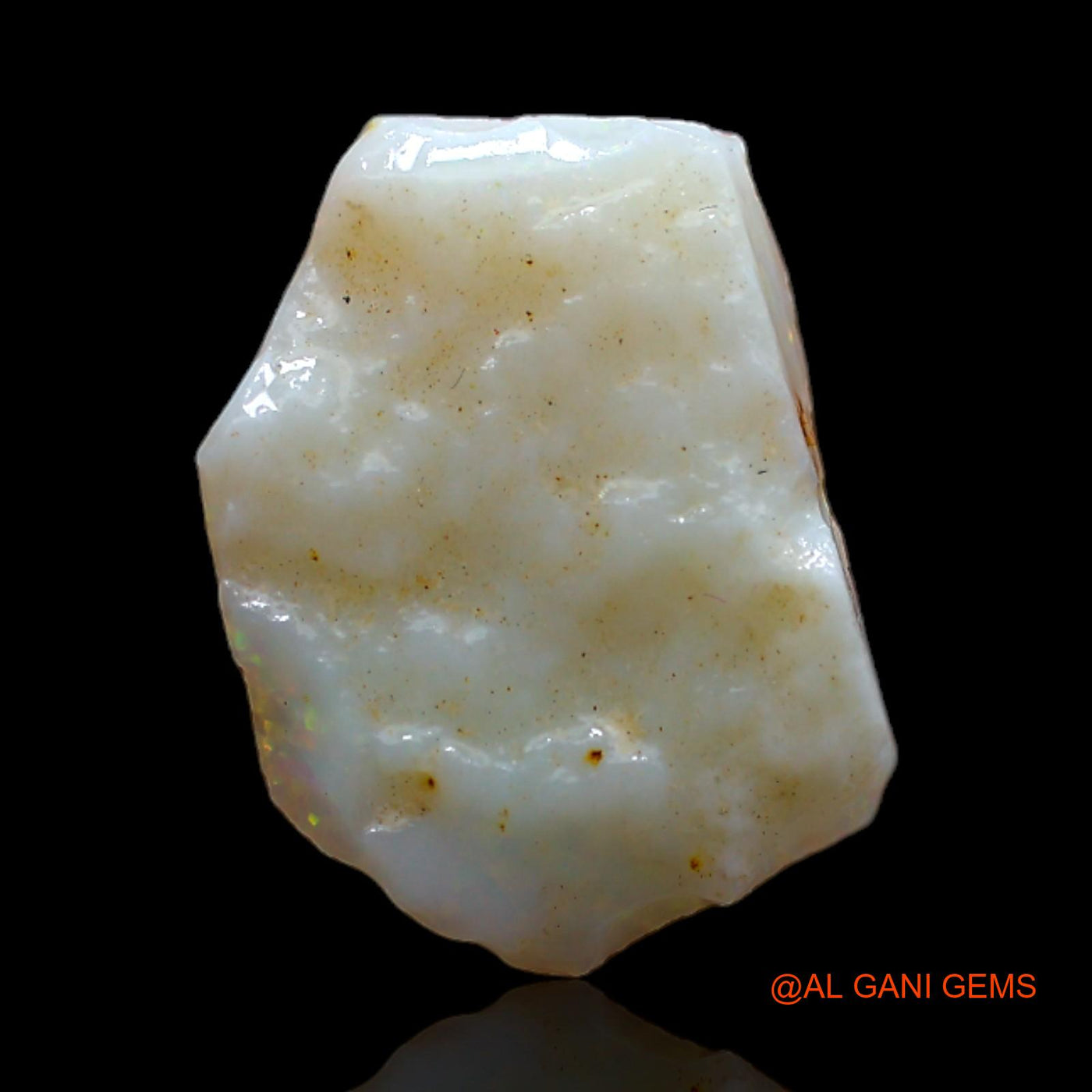 5.30 Cts Unheated Australian Fire Opal Loose Gemstone Fancy Rough Natural 15x10x5 mm RB-255