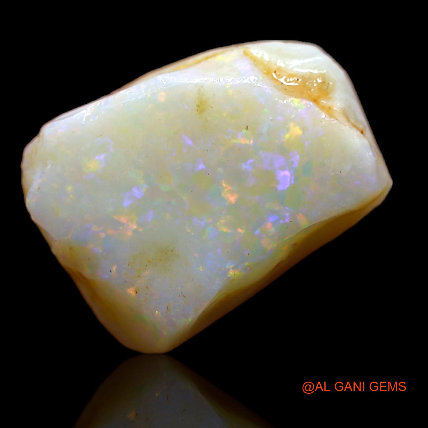 5.50 Cts Natural Australian Fire Opal Loose Gemstone Fancy Rough 14x10x5 mm RB-257