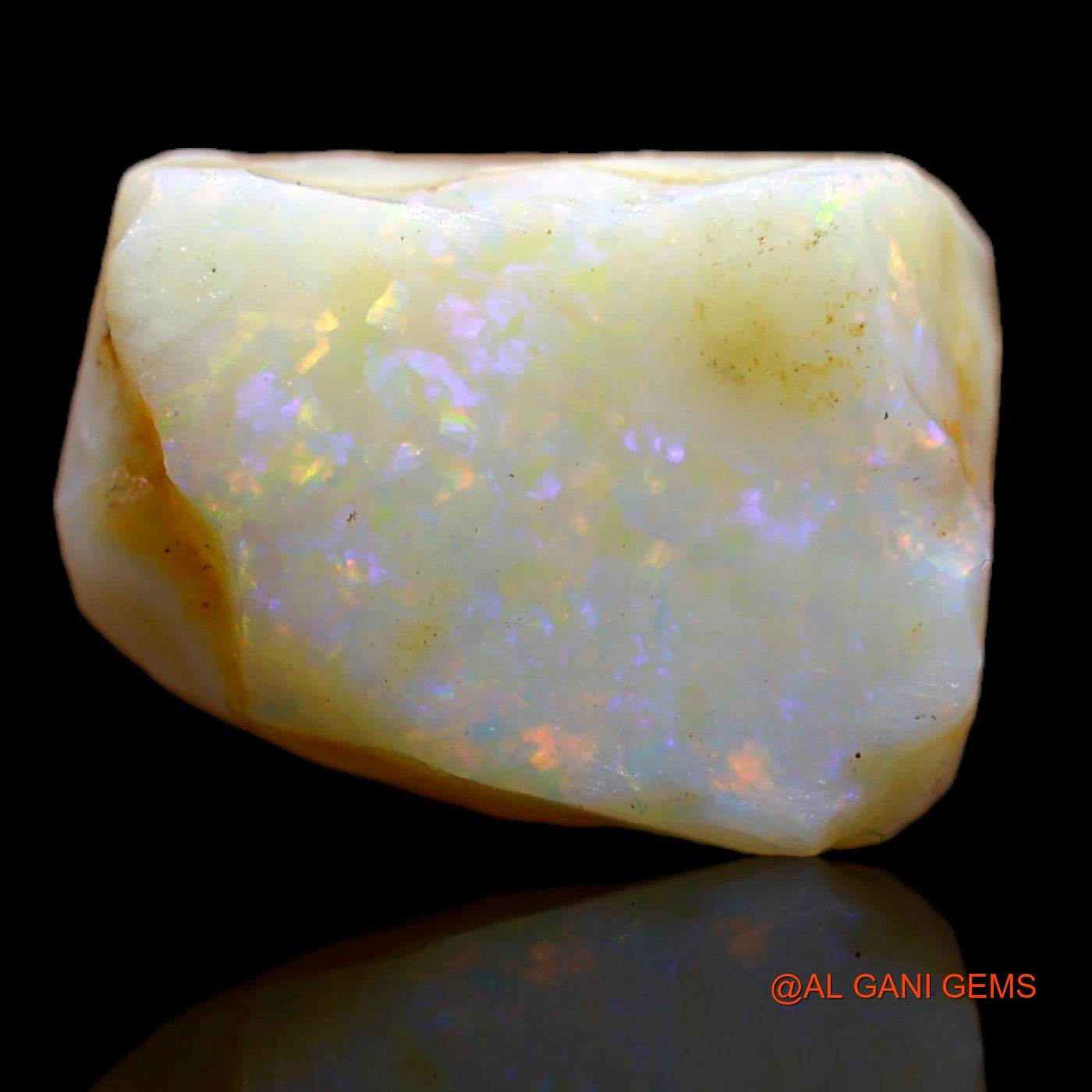5.50 Cts Natural Australian Fire Opal Loose Gemstone Fancy Rough 14x10x5 mm RB-257