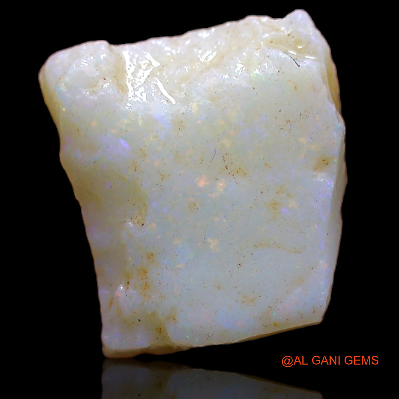 Natural Untreated Fire Opal Loose Gemstone Fancy Rough From Australia 5.30 Cts 13x12x5 mm RB-259