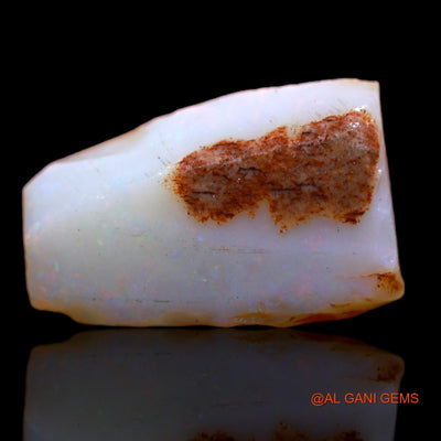 6.45 Cts Unheated Australian Fire Opal Loose Gemstone Fancy Rough Natural 14x9x6 mm RB-25