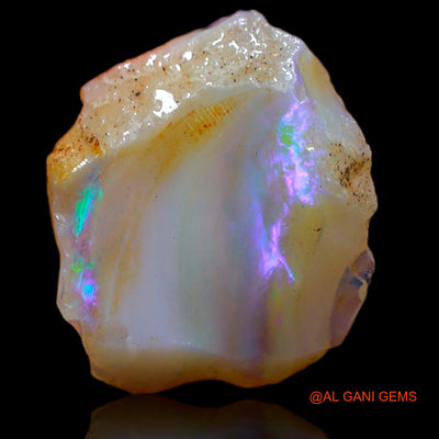 Natural Untreated Fire Opal Loose Gemstone Fancy Rough From Australia 4.50 Cts 15x13x6 mm RB-262