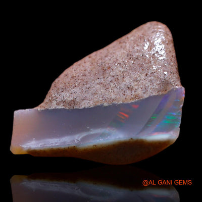 Natural Untreated Fire Opal Loose Gemstone Fancy Rough From Australia 4.50 Cts 15x13x6 mm RB-263