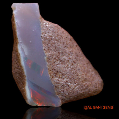 Natural Untreated Fire Opal Loose Gemstone Fancy Rough From Australia 4.50 Cts 15x13x6 mm RB-263