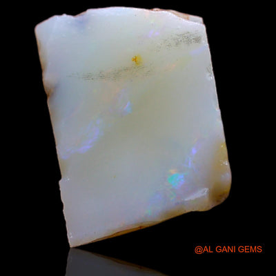 Natural Fire Opal Gemstone 5.00 Cts Loose Fancy Rough From Australia 14x10x5 mm RB-267